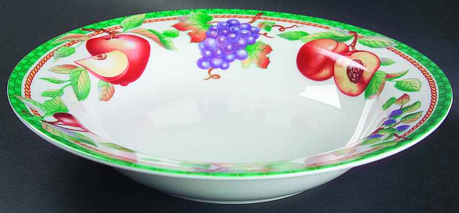Fruitasia Large Rim Soup Bowl by Sakura-1