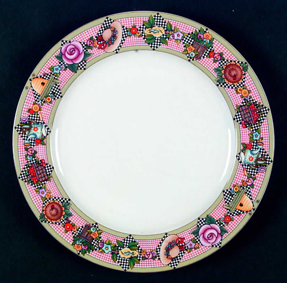 Garden Time Dinner Plate by Sakura-1