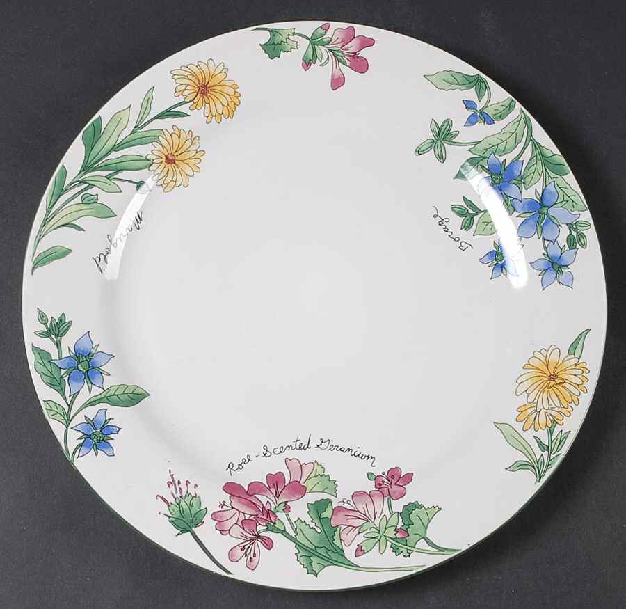 Geranium 12" Chop Plate (Round Platter) by Sakura-1
