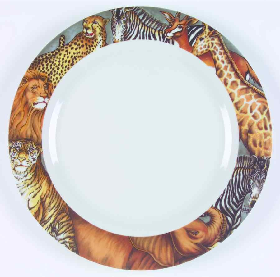La Menagerie 12" Chop Plate (Round Platter) by Sakura-1