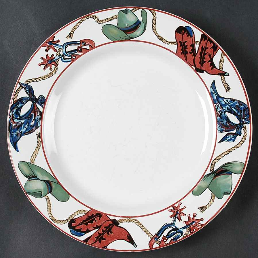 Laredo Salad Plate by Sakura-1