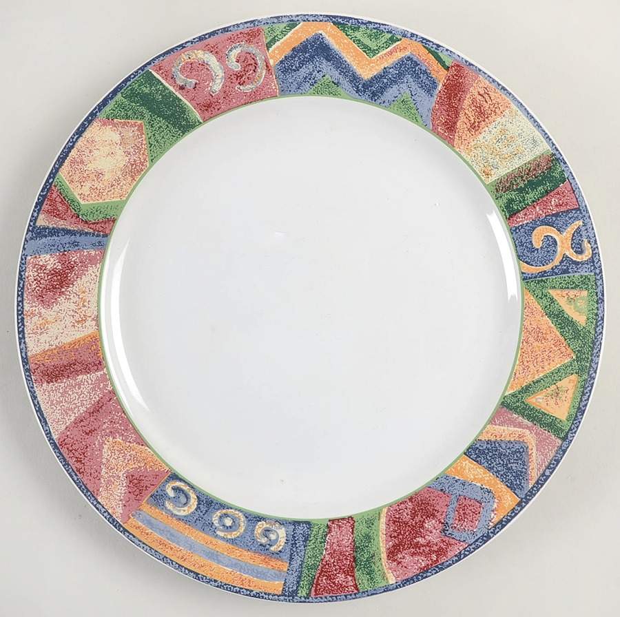 Malaga Dinner Plate by Sakura-1