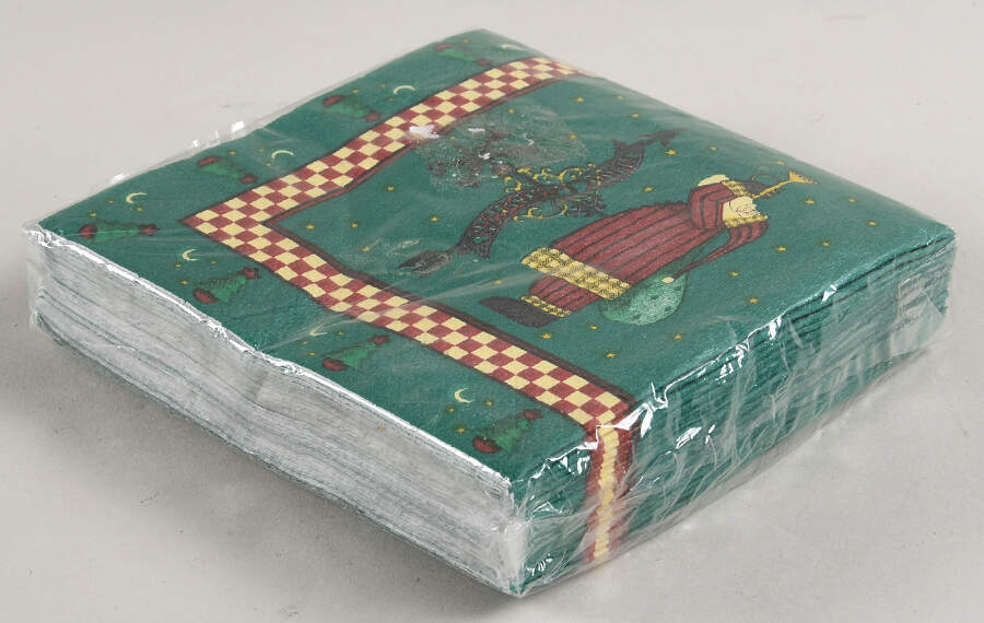 Magic of Santa Package of Paper Beverage Napkins by Sakura-1
