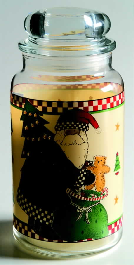 Magic of Santa Medium Glassware Storage Jar & Lid by Sakura-1