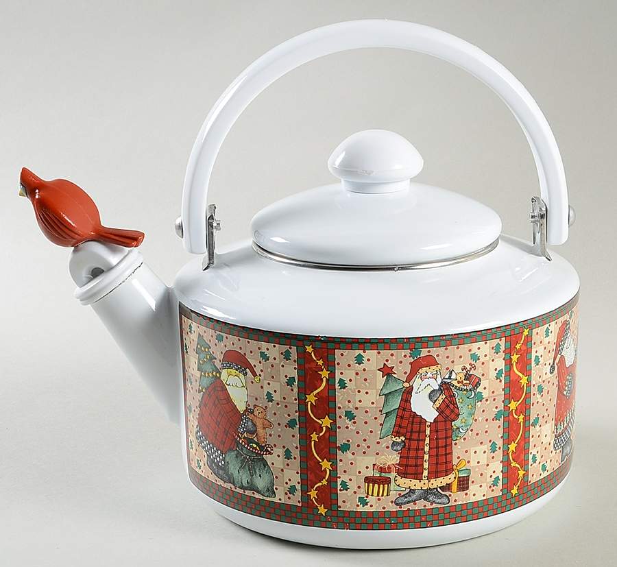 Magic of Santa Metal Kettle & Lid by Sakura-1