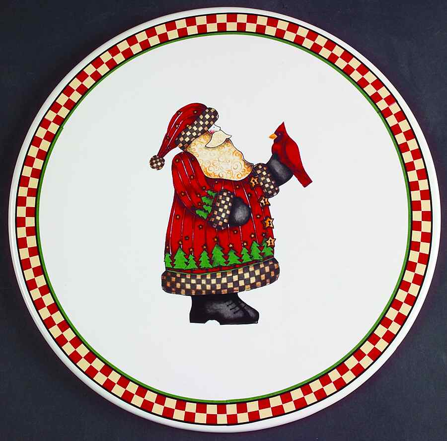 Magic of Santa Cheese and Cracker Board by Sakura-1