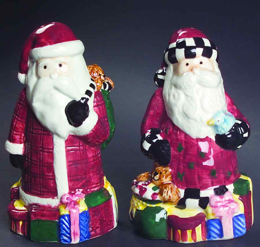 Magic of Santa Figural Salt & Pepper Set by Sakura-1