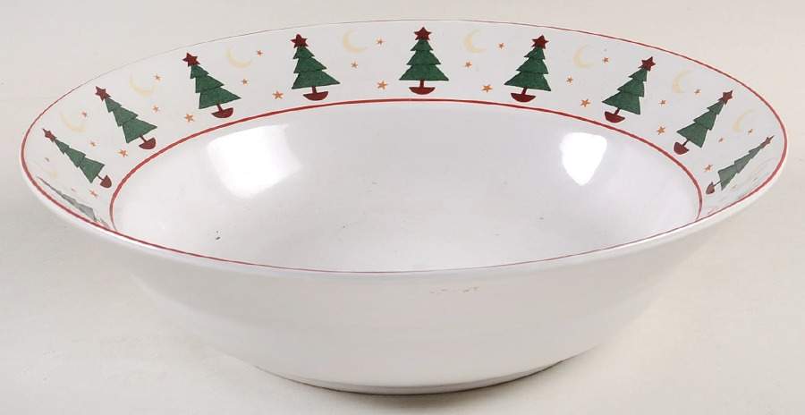 Magic of Santa 9" Round Vegetable Bowl by Sakura-1