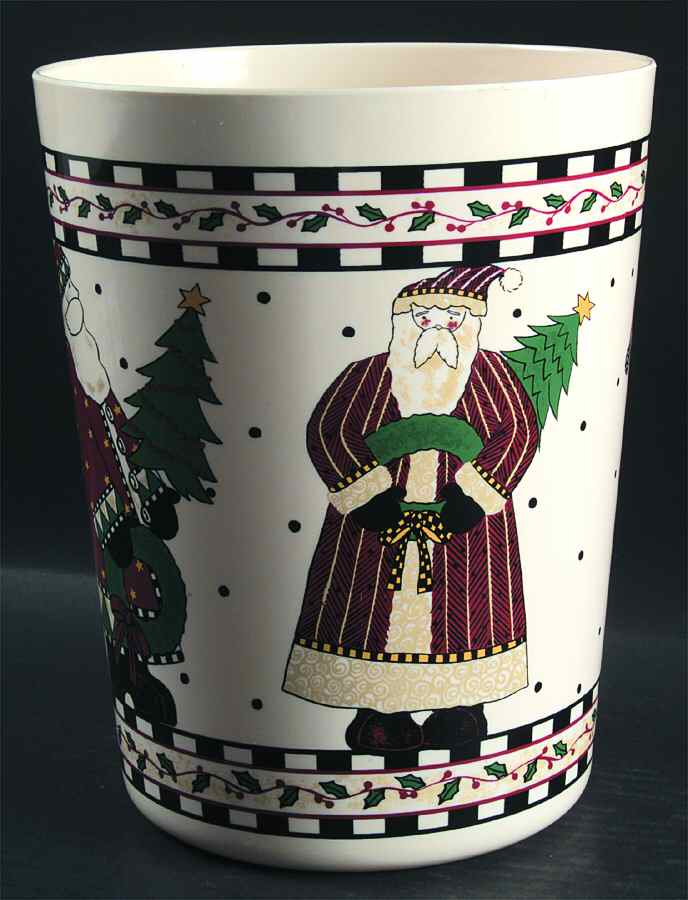 Magic of Santa Plastic Waste Basket by Sakura-1