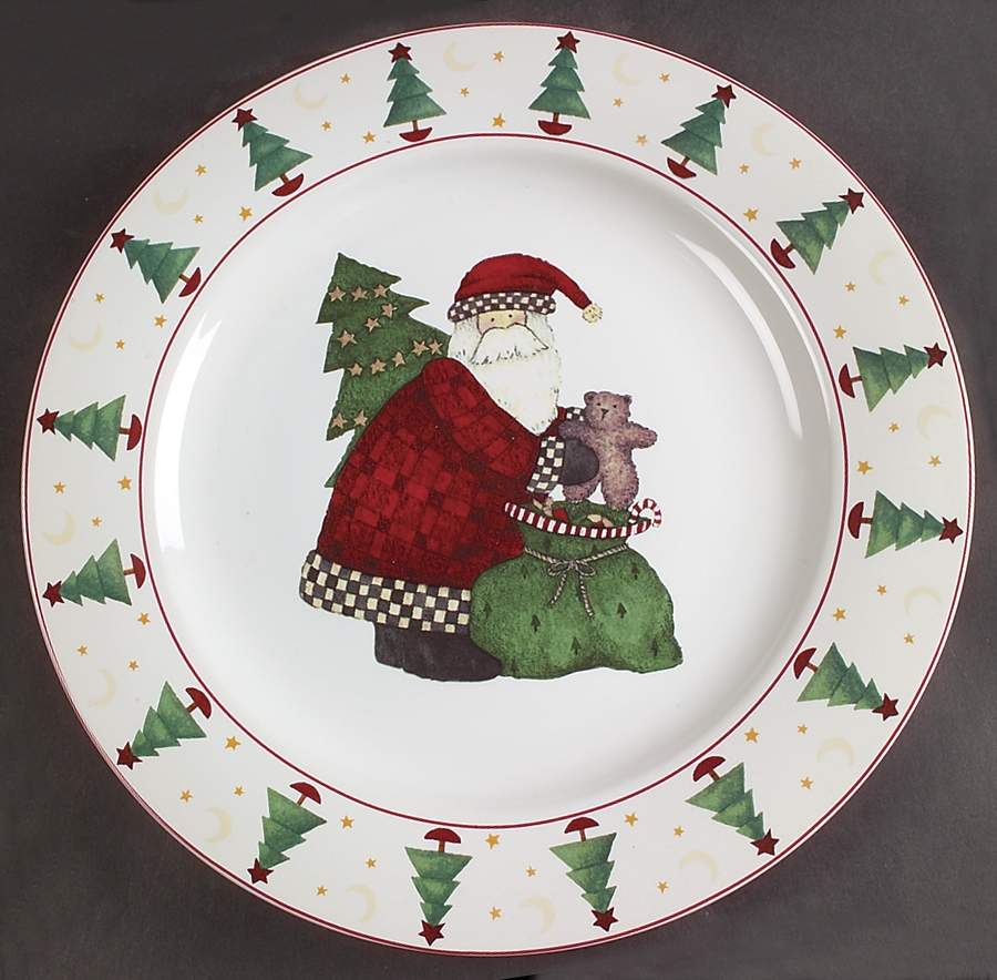 Magic of Santa 12" Chop Plate (Round Platter) by Sakura-1