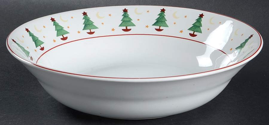 Magic of Santa 9" Round Vegetable Bowl by Sakura-1