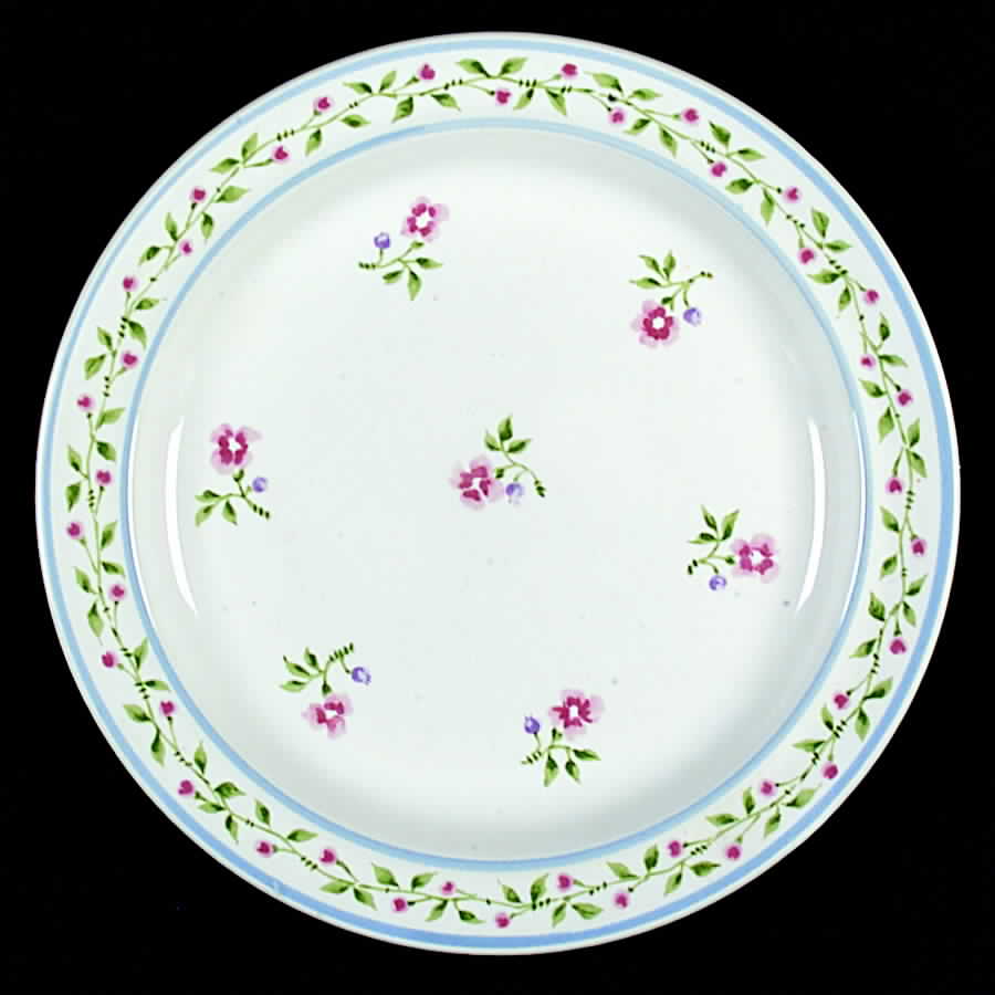 Plain and Fancy Salad Plate by Sakura-1