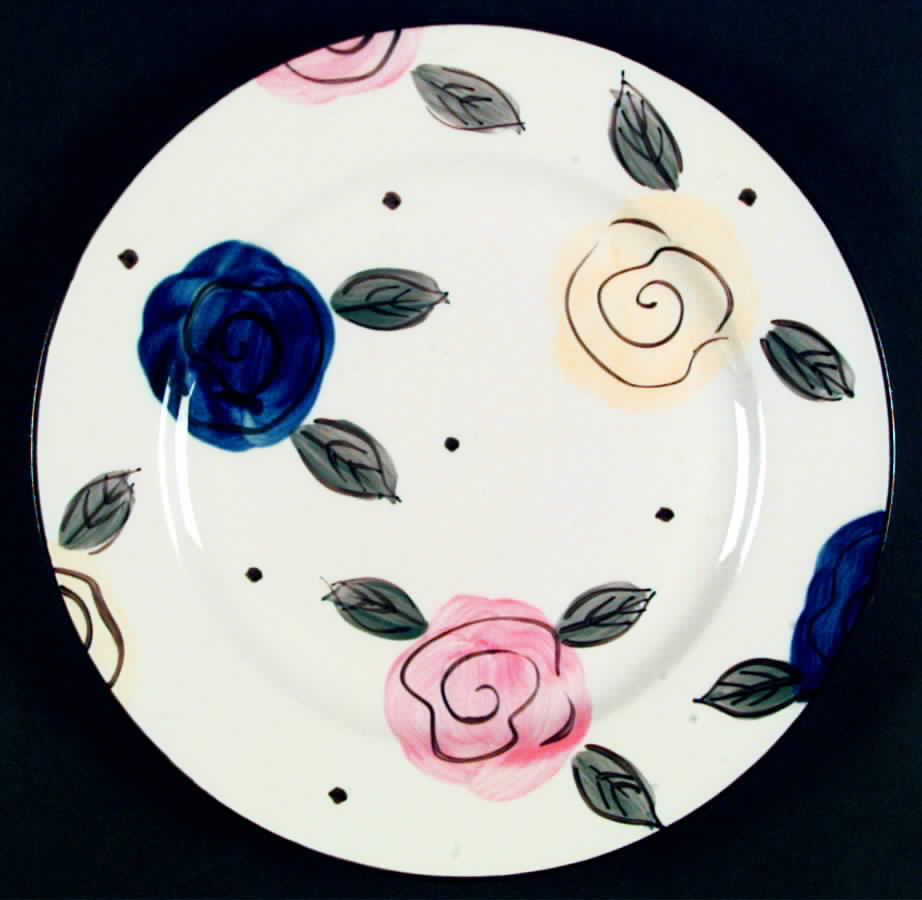 Rosetta Dinner Plate by Sakura-1