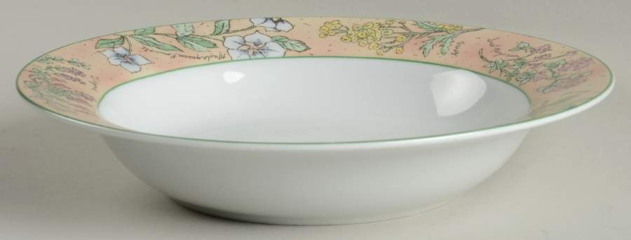 Sachet Large Rim Soup Bowl by Sakura-1