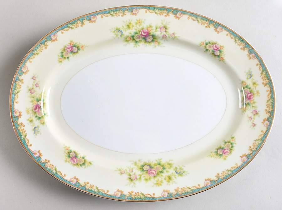 SAK1 12" Oval Serving Platter by Sakura-1