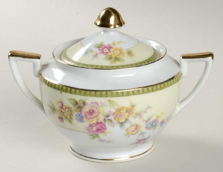 SAK3 Sugar Bowl & Lid by Sakura-1