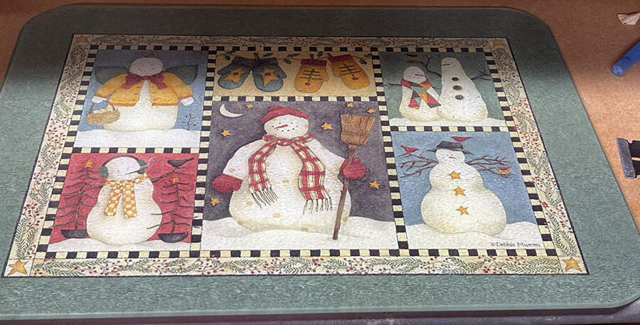 Snowman 16" Counter Saver by Sakura-1