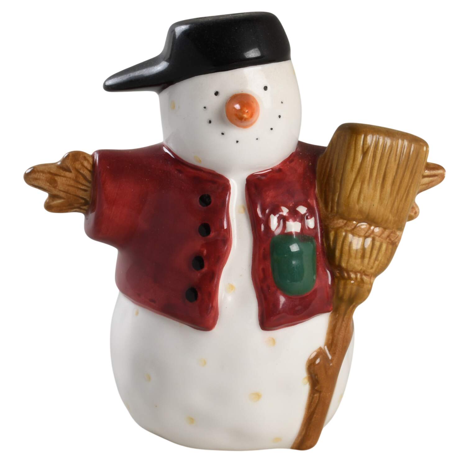 Snowman Figural Pepper Shaker by Sakura-1