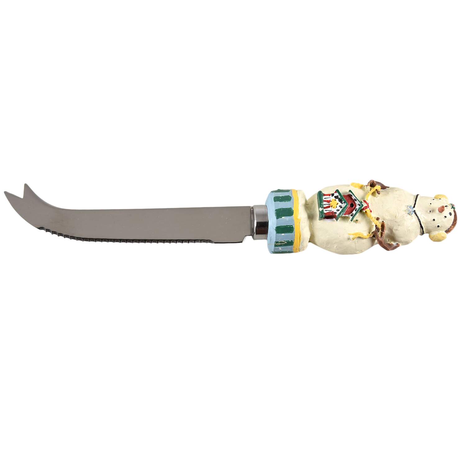 Snowman Cheese Knife with Stainless Blade by Sakura-1