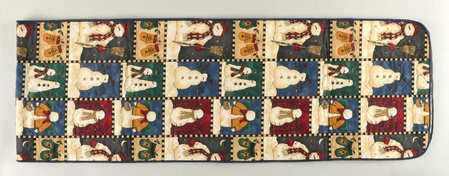 Snowman Table Runner-Cloth 12" X 72" by Sakura-1