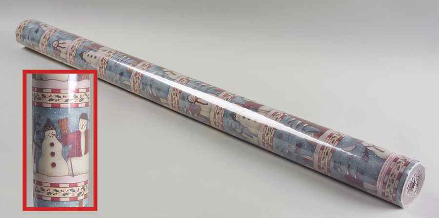 Snowman Wrapping Paper-Roll by Sakura-1