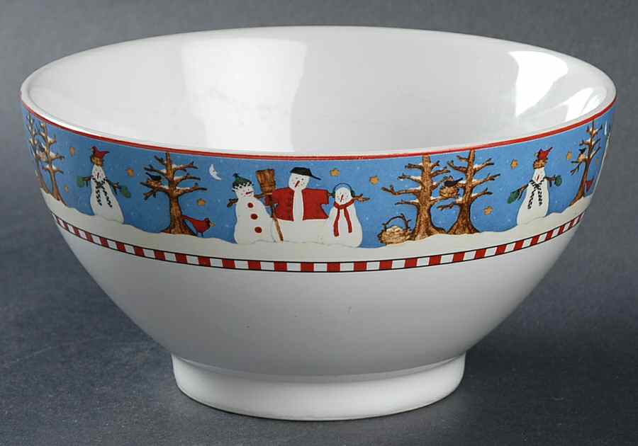 Snowman 5" All Purpose Bowl by Sakura-1