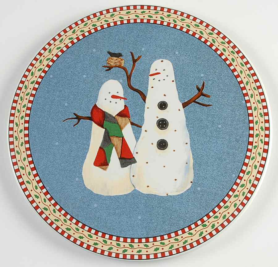 Snowman Trivet by Sakura-1