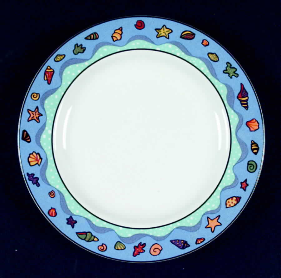 Splash Salad Plate by Sakura-1