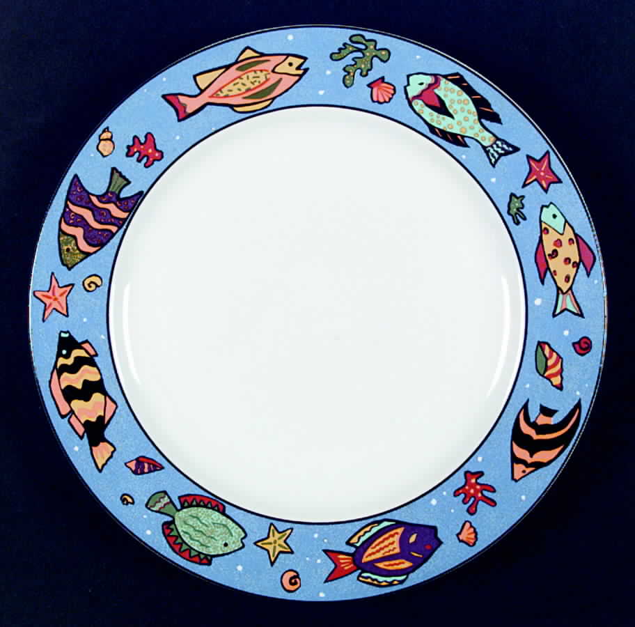 Splash Dinner Plate by Sakura-1