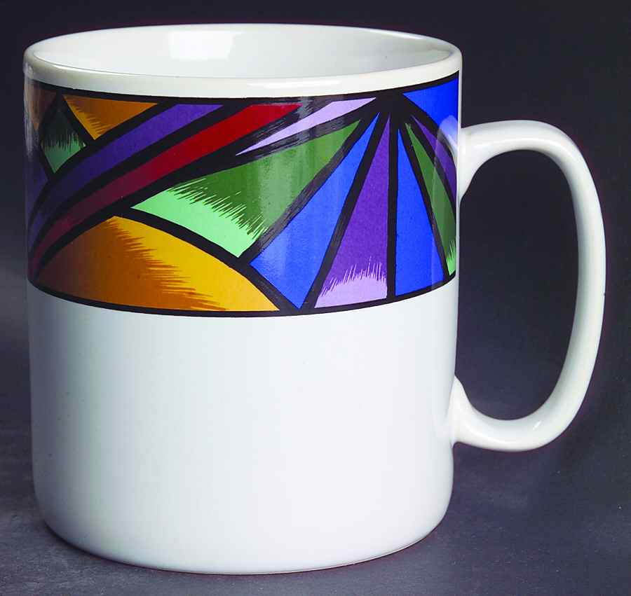 Sunset Mountain Jumbo Mug by Sakura-1