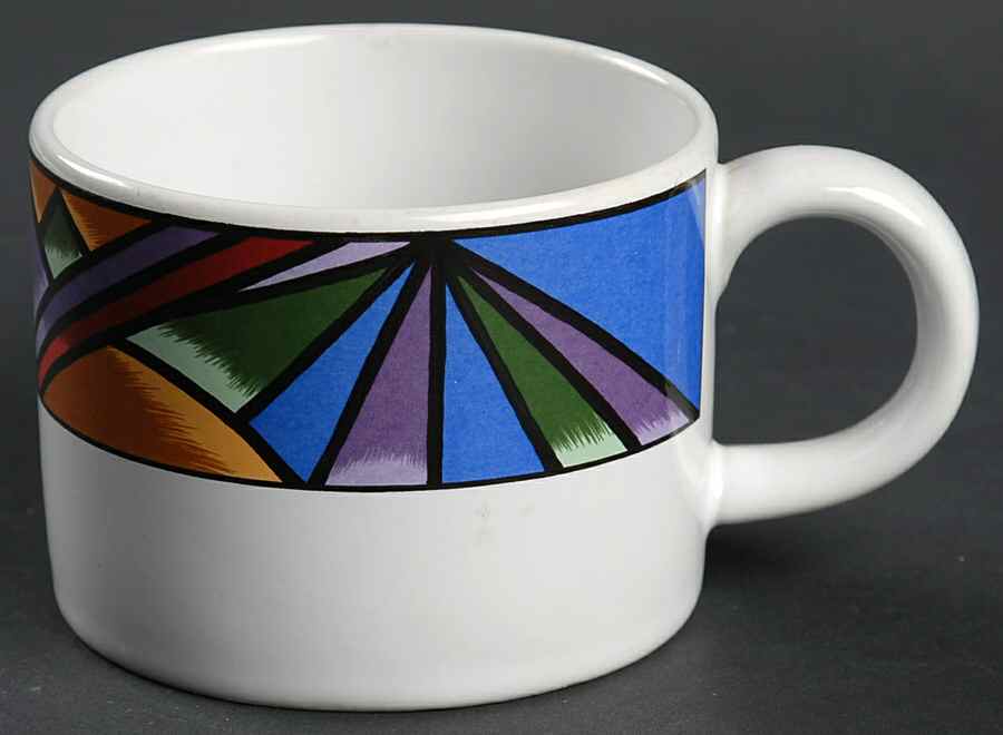 Sunset Mountain Flat Cup by Sakura-1