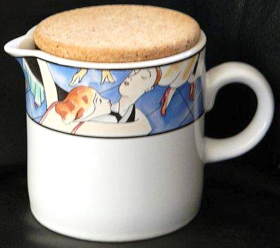 Tango (Made In Indonesia) Creamer & Lid by Sakura-1