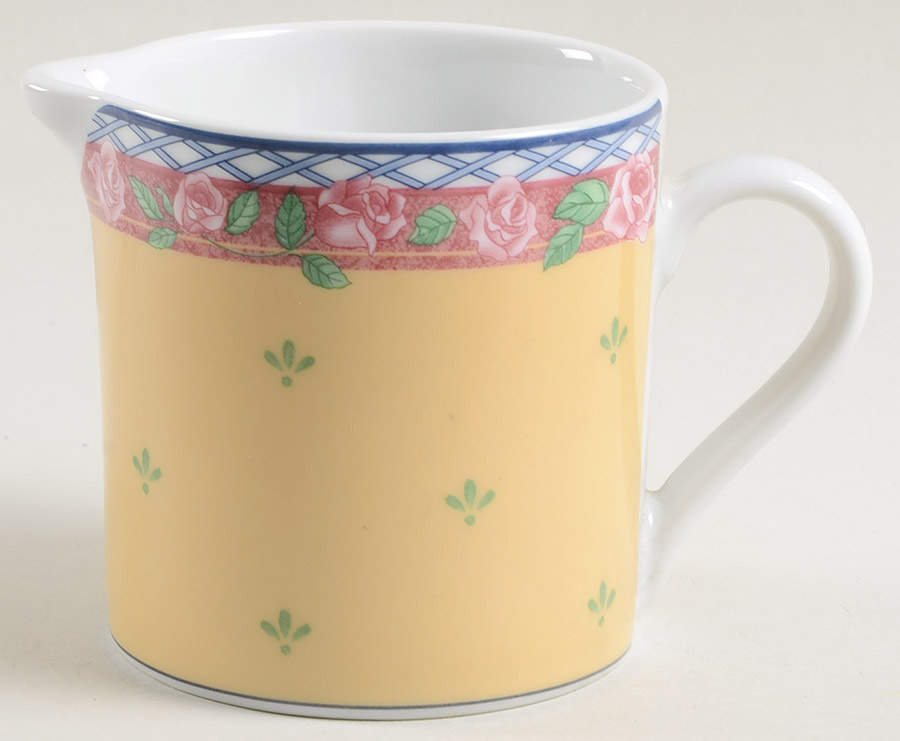 Trellis Rose Creamer by Sakura-1