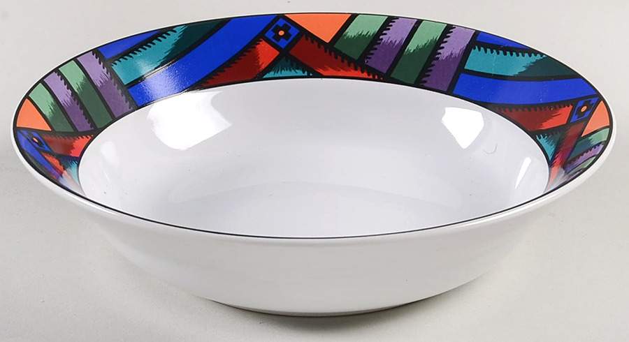 Velvet Quilt Coupe Soup Bowl by Sakura-1