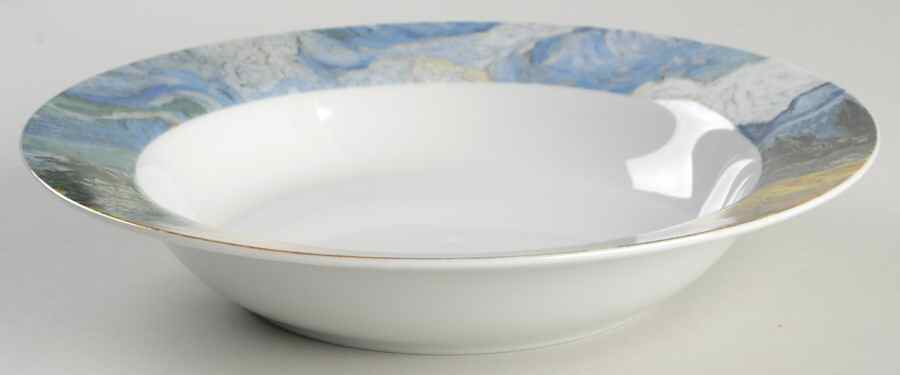 Vincent Large Rim Soup Bowl by Sakura-1