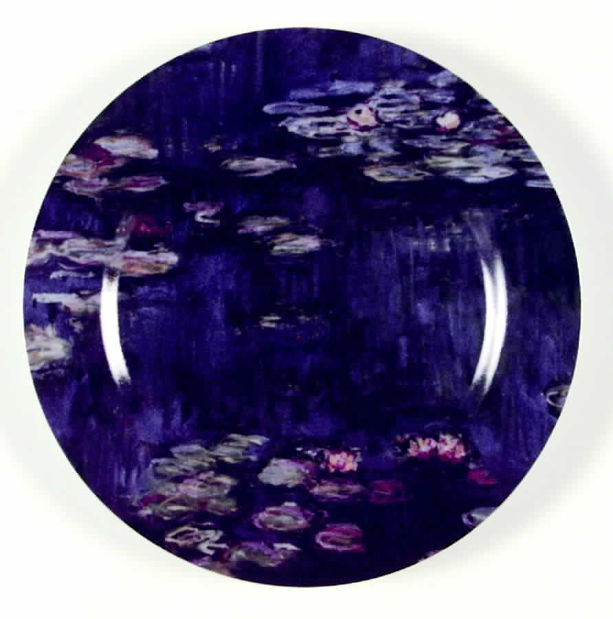 Water Lilies Salad Plate by Sakura-1