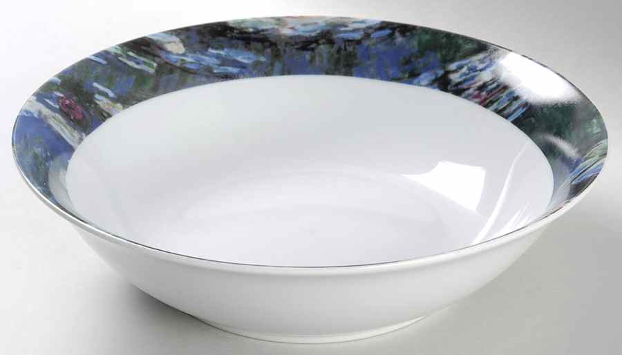 Water Lilies 9" Round Vegetable Bowl by Sakura-1