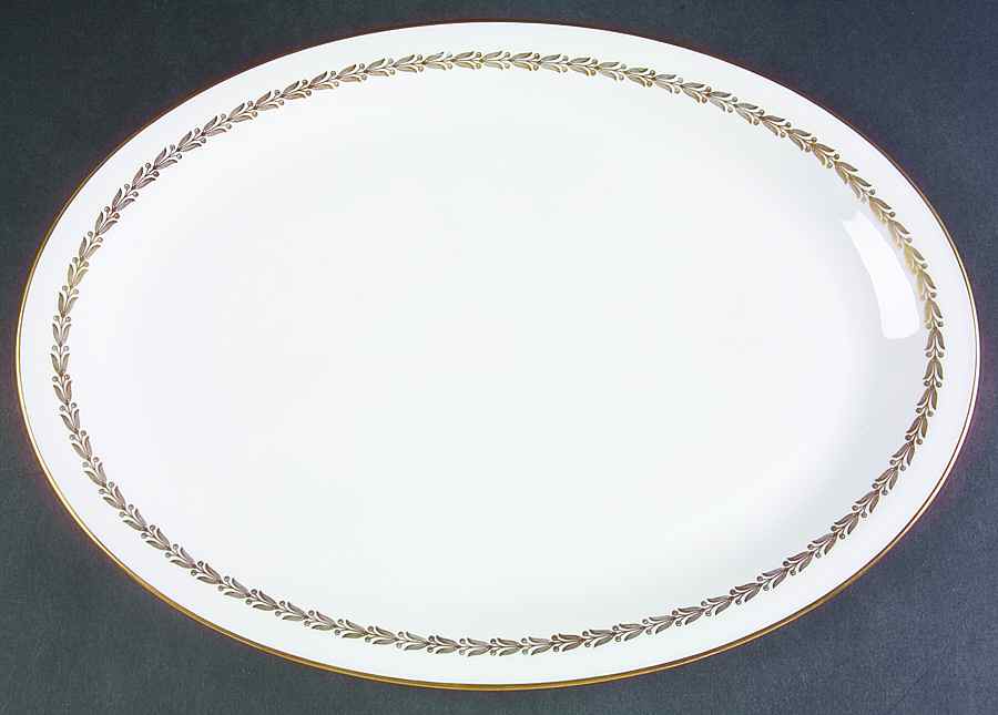 Golden Classic 15" Oval Serving Platter by Saladmaster-1