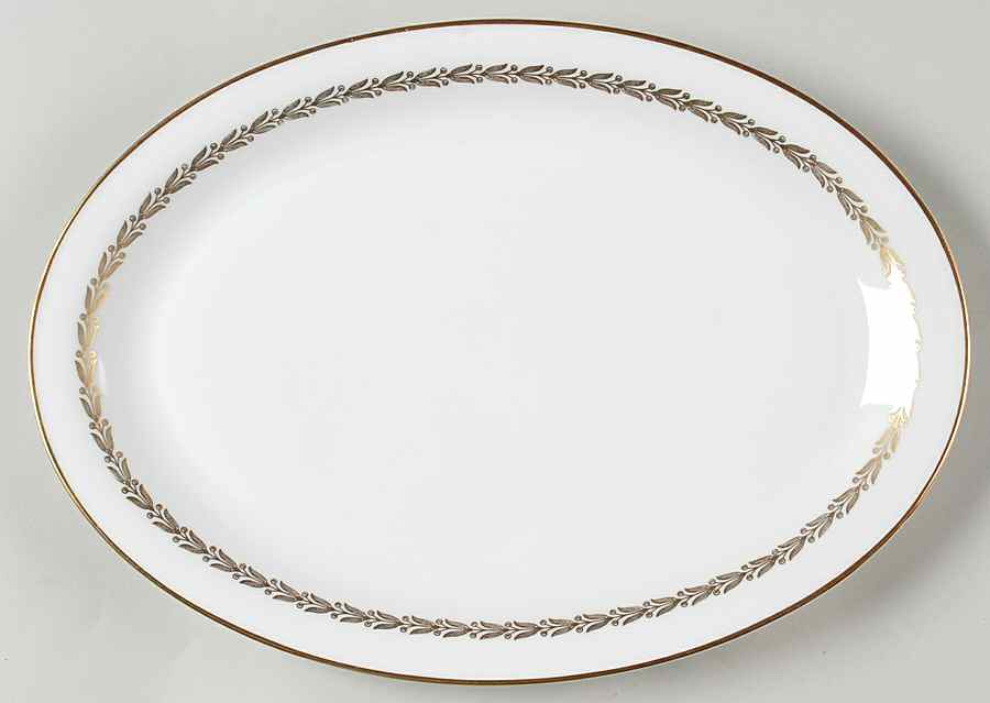 Golden Classic 13" Oval Serving Platter by Saladmaster-1