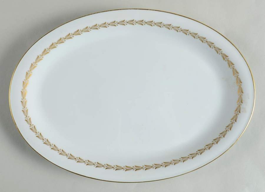 Golden Classic 12" Oval Serving Platter by Saladmaster-1
