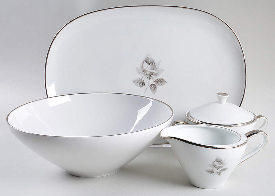 Remembrance (Platinumtrim) 5 Piece Hostess Set by Saladmaster-1