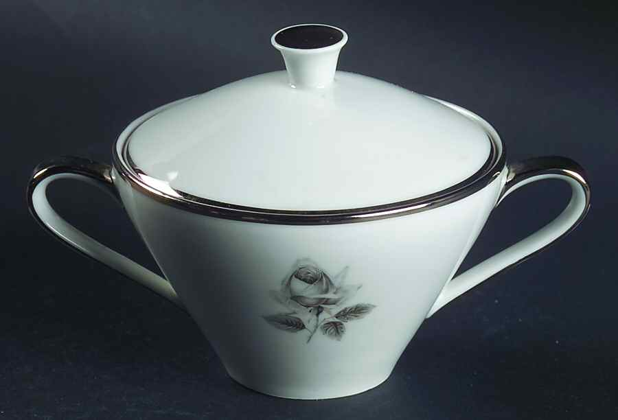 Remembrance (Platinumtrim) Sugar Bowl & Lid by Saladmaster-1