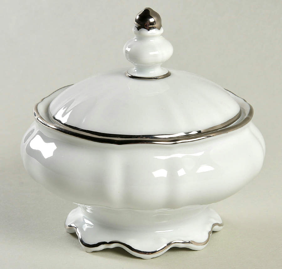 Wedding Band Sugar Bowl & Lid by Saladmaster-1