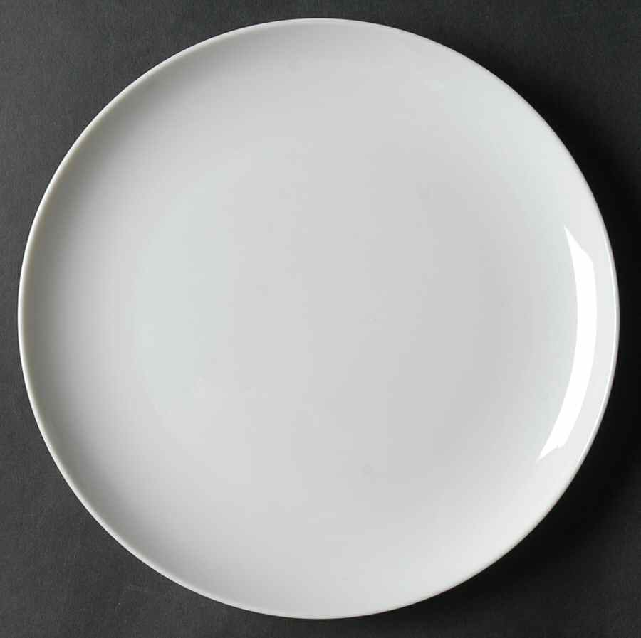 6600 White Salad Plate by Sango-1