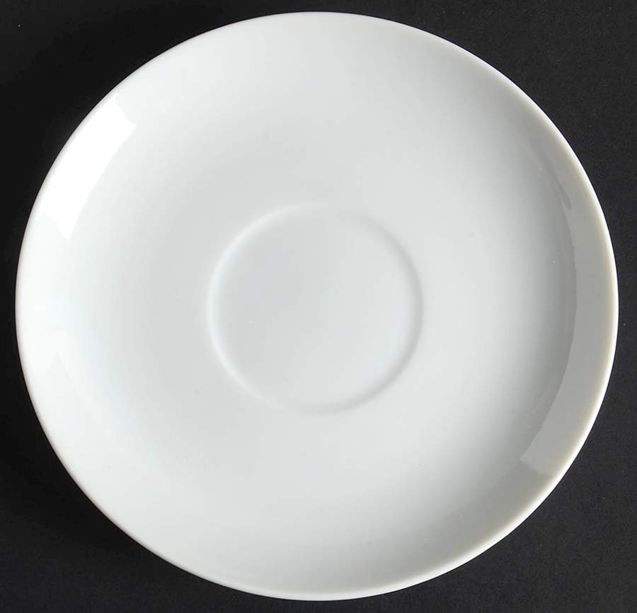 6600 White Saucer for Demitasse Cup by Sango-1