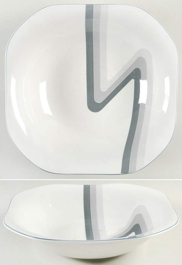 Abstracta 9" Round Vegetable Bowl by Sango-1