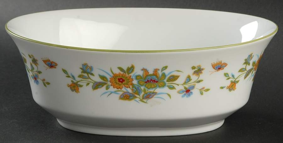 Agincourt 9" Oval Vegetable Bowl by Sango-1