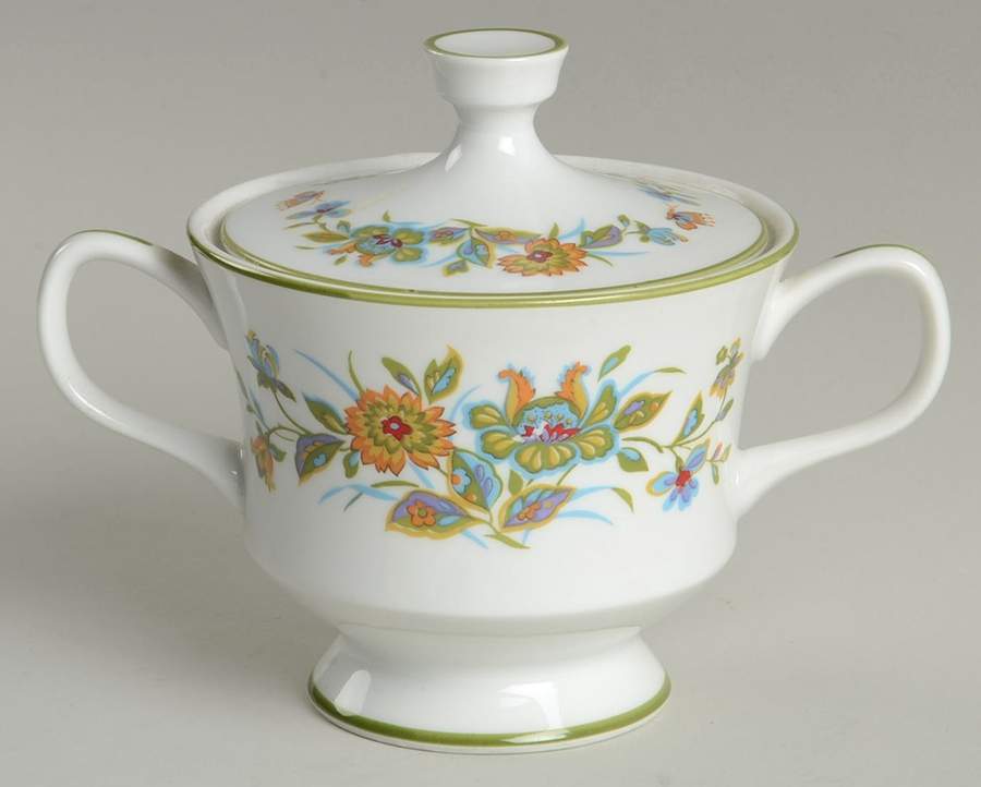 Agincourt Sugar Bowl & Lid by Sango-1