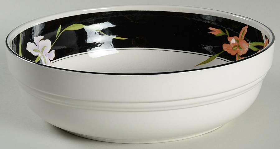 Allure 9" Round Vegetable Bowl by Sango-1