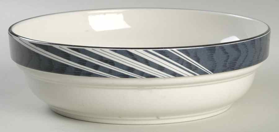 Allegro Indigo Coupe Cereal Bowl by Sango-1